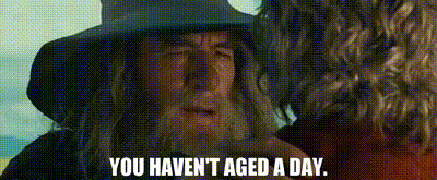 Haven’t aged a day Blank Meme Template