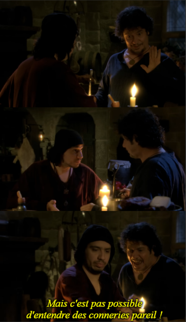 Kaamelott conneries pareil Leodagan Blank Meme Template