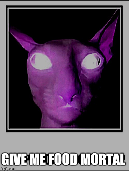 food | GIVE ME FOOD MORTAL | image tagged in beerus | made w/ Imgflip meme maker