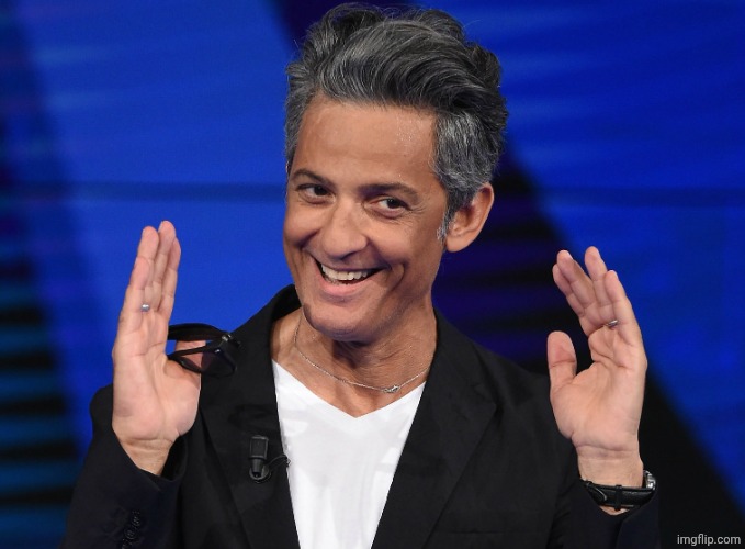 Rosario Fiorello | image tagged in rosario fiorello | made w/ Imgflip meme maker