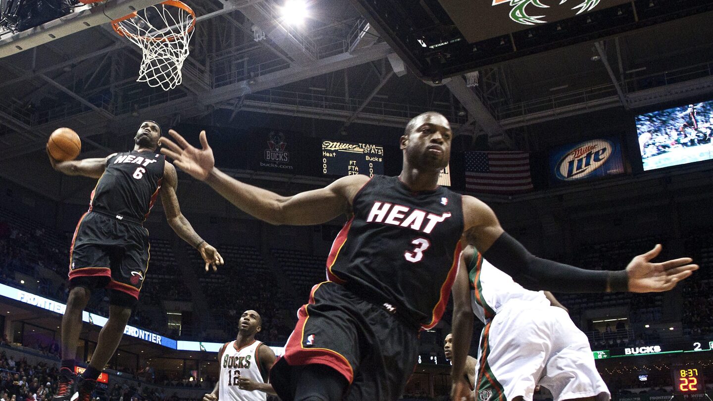 Wade to bron Blank Meme Template