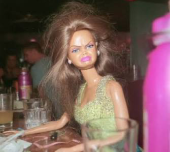 Angry Barbie Blank Meme Template