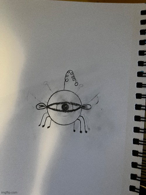 Pretty new to drawing but I drew this today | made w/ Imgflip meme maker