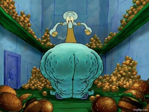 Squidward fat thighs | image tagged in squidward fat thighs | made w/ Imgflip meme maker