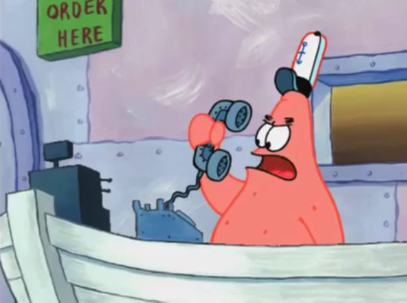 No, this is Patrick. Blank Meme Template
