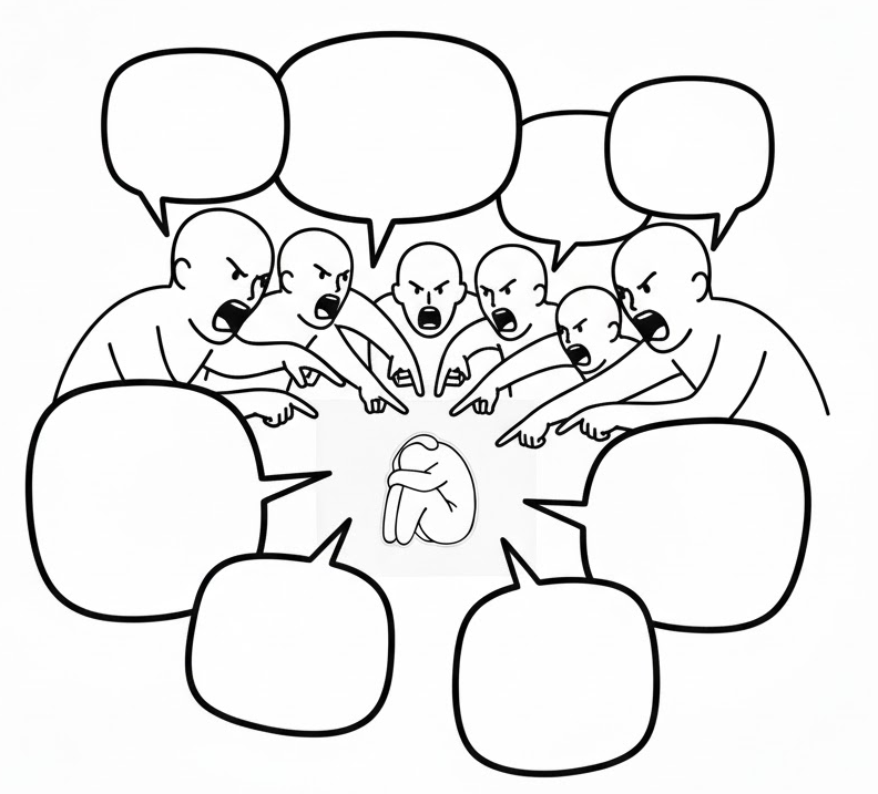 Mean people Blank Meme Template