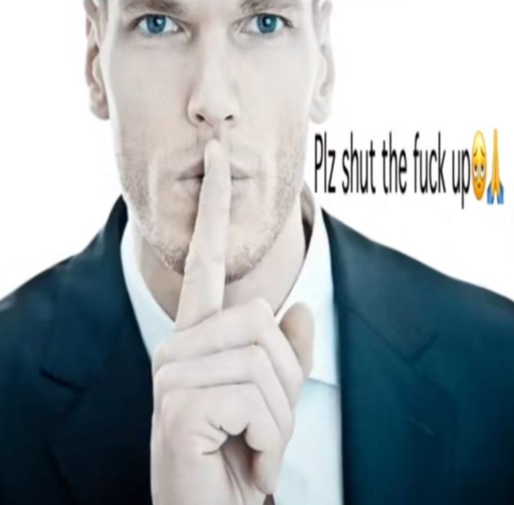 plz shut the fuck up Blank Meme Template