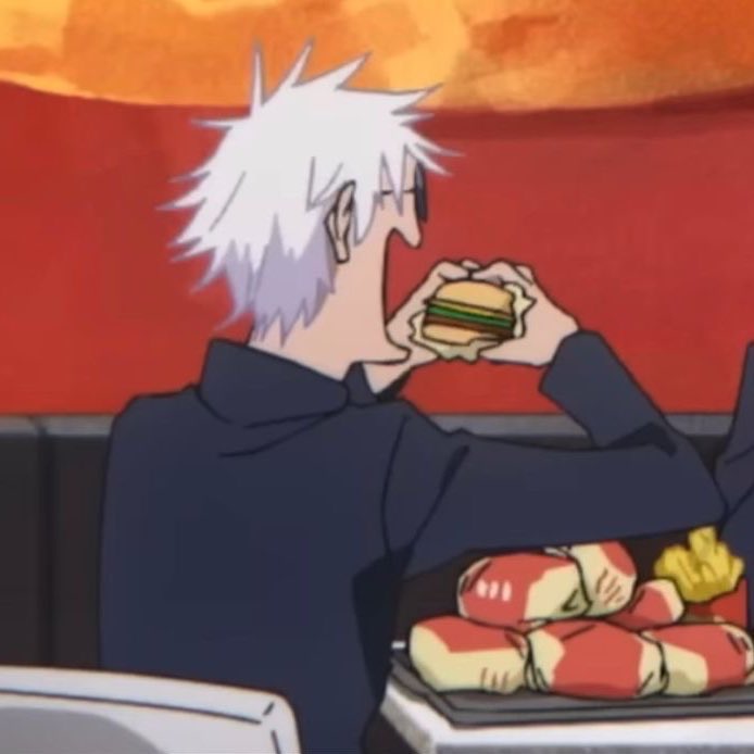 Gojo Burger Blank Meme Template