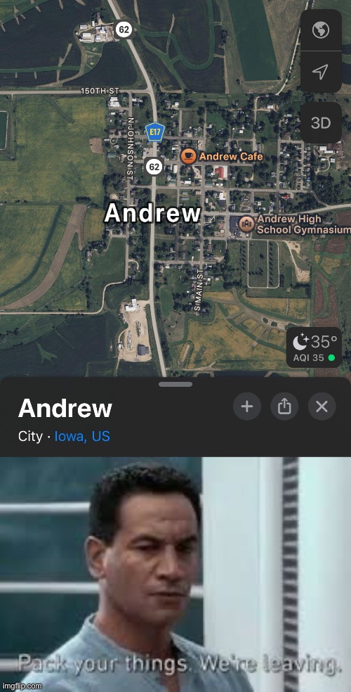 image tagged in pack your things we're leaving | made w/ Imgflip meme maker