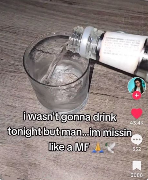 I wasn't gonna drink tonight but man...im missin BLANK like a MF Blank Meme Template