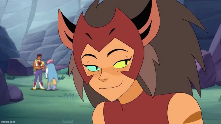 Sly Catra | image tagged in sly catra | made w/ Imgflip meme maker