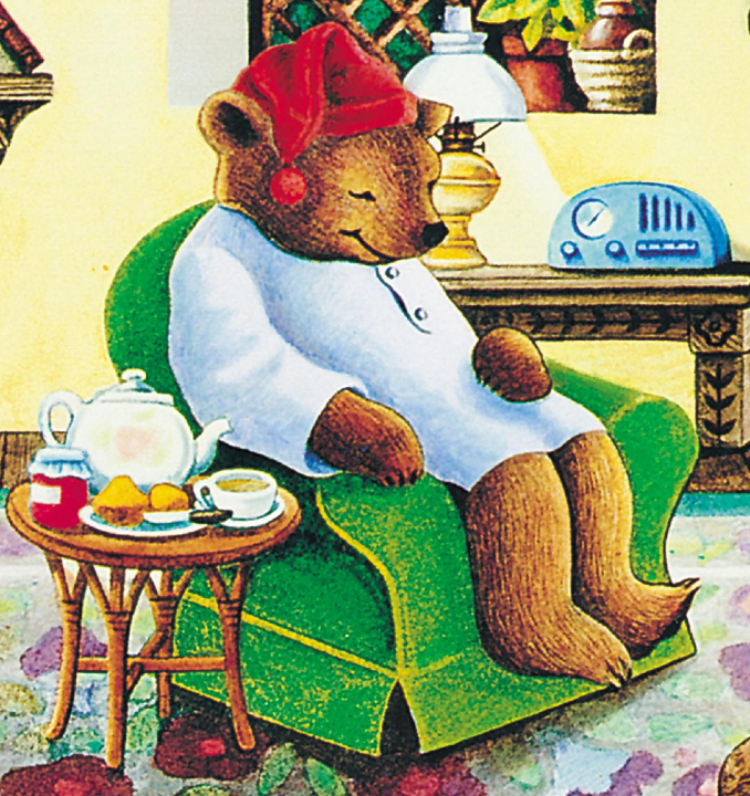 Sleepytime bear Blank Meme Template