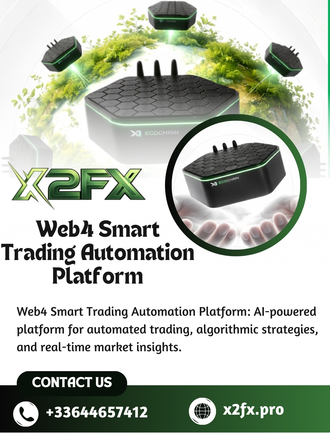 Web4 Smart Trading Automation Platform Blank Meme Template