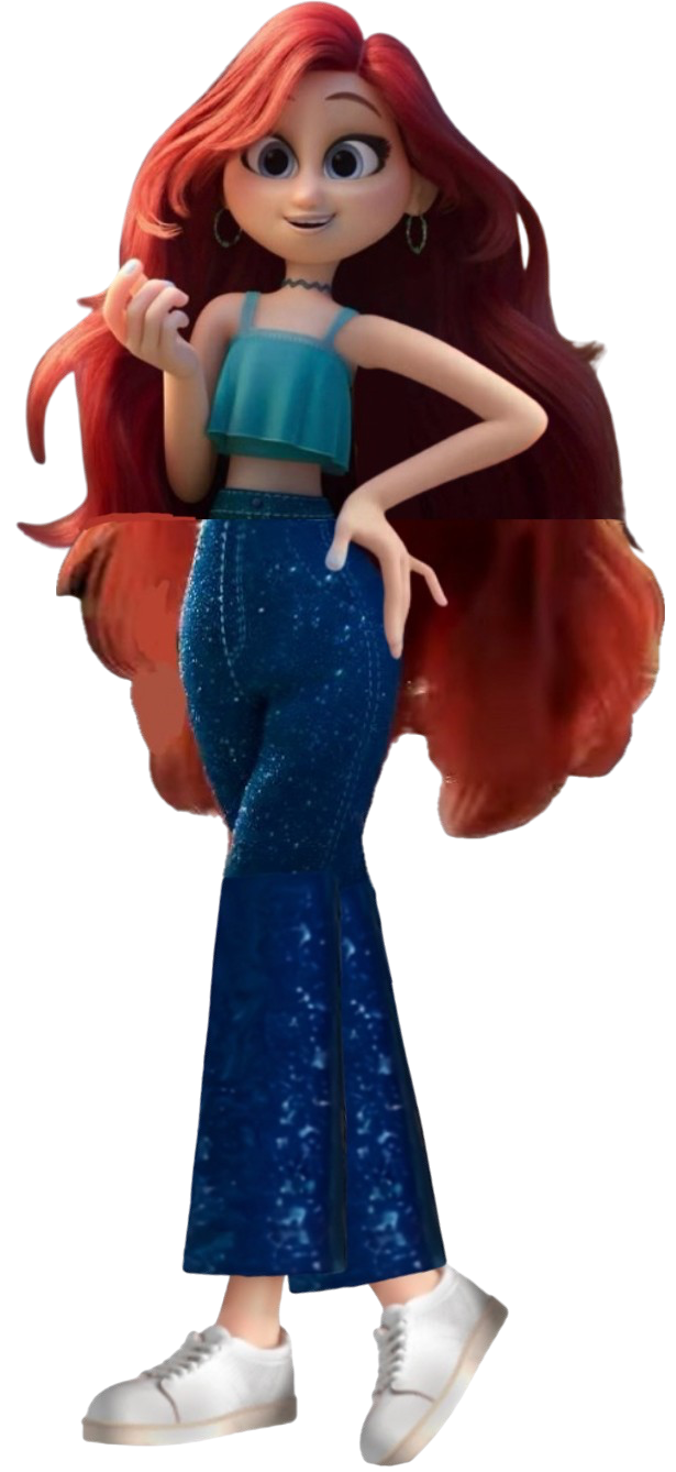 Chelsea Van Der Zee From Ruby Gillman Teenage Kraken Blank Meme Template