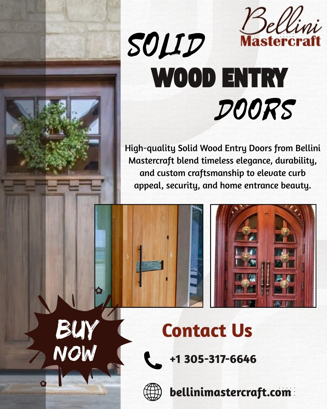 Solid Wood Entry Doors Blank Meme Template