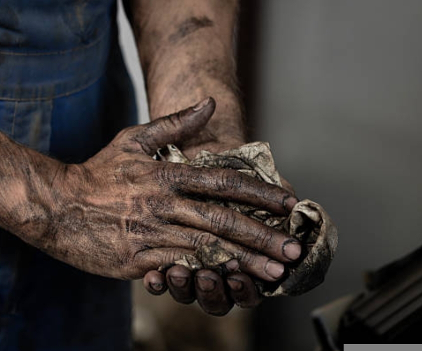 Dirty hands Blank Meme Template