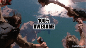 100% AWESOME - Imgflip