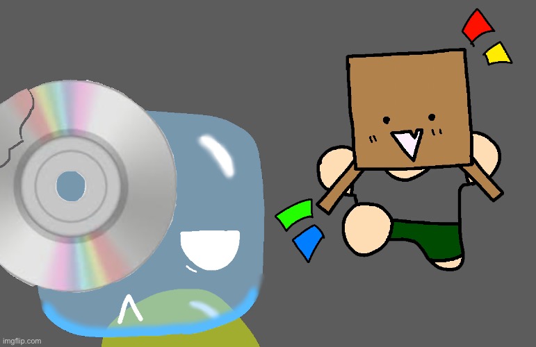 Made this goofy ass image to commemorate Electrovi2s redesign [reference image i used in the comments] | made w/ Imgflip meme maker