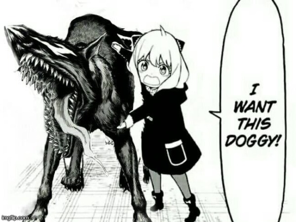 DOGGO | image tagged in beast of darkness,berserk | made w/ Imgflip meme maker