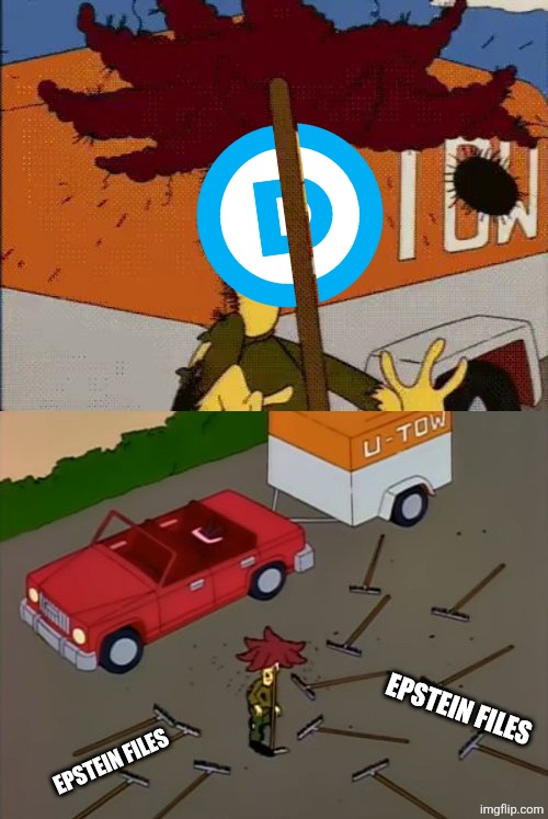 we're not gonna rake it | EPSTEIN FILES; EPSTEIN FILES | image tagged in sideshow bob rake impact,sideshow bob rake,political meme | made w/ Imgflip meme maker