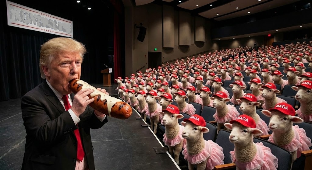 TRUMPSTEIN POINT USA Blank Meme Template