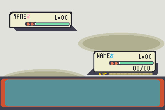 Pokemon battle Blank Meme Template