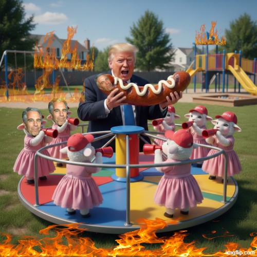 WHISTLE BLOWER | image tagged in whistle blower,trump,maga,sausage party,jeffrey epstein,epstein | made w/ Imgflip meme maker