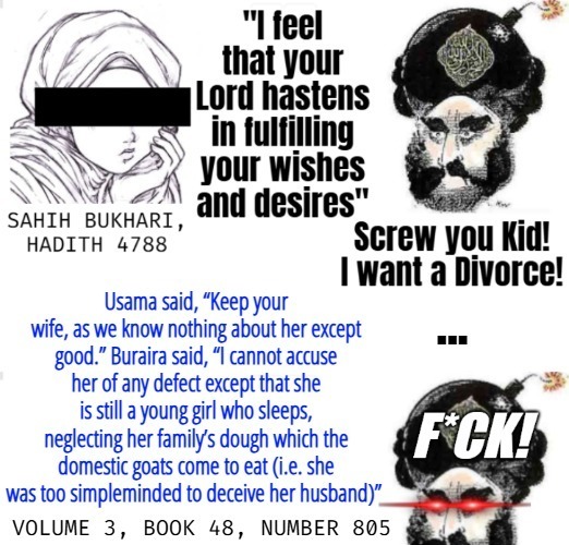 My new segment: Proph Muhammad In Trouble - a fun way to learn your verses :) | image tagged in islam,muhammad,funny,dark humor,offensive | made w/ Imgflip meme maker