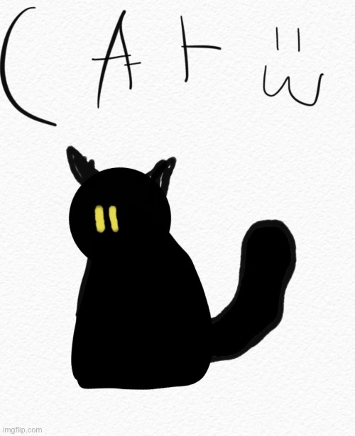 Cat that I drew | made w/ Imgflip meme maker
