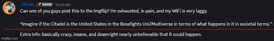 message from shiv | made w/ Imgflip meme maker