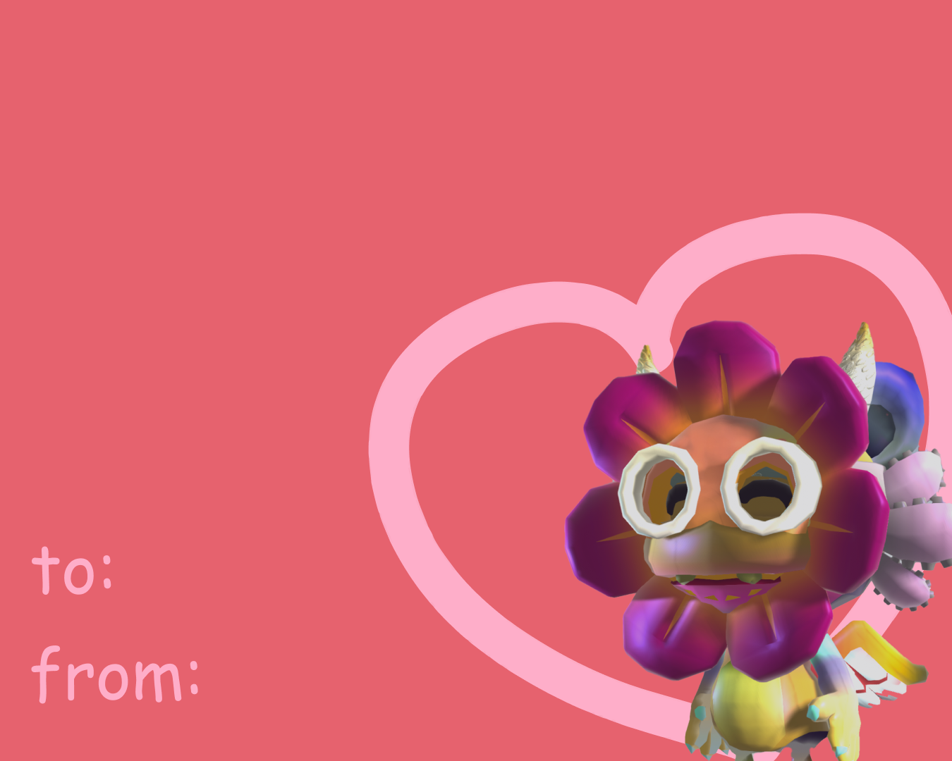 Le Zoo Valentine's Day v3 Blank Meme Template