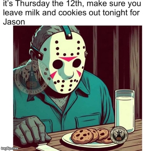 Romantic Friday the 13th Eve | image tagged in friday the 13th,jason voorhees,teenagers,horror movie | made w/ Imgflip meme maker