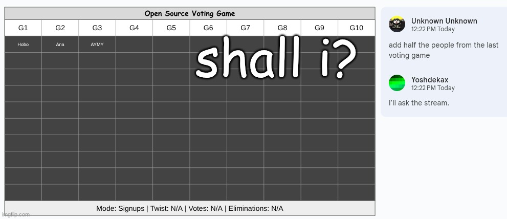 shall i? | made w/ Imgflip meme maker