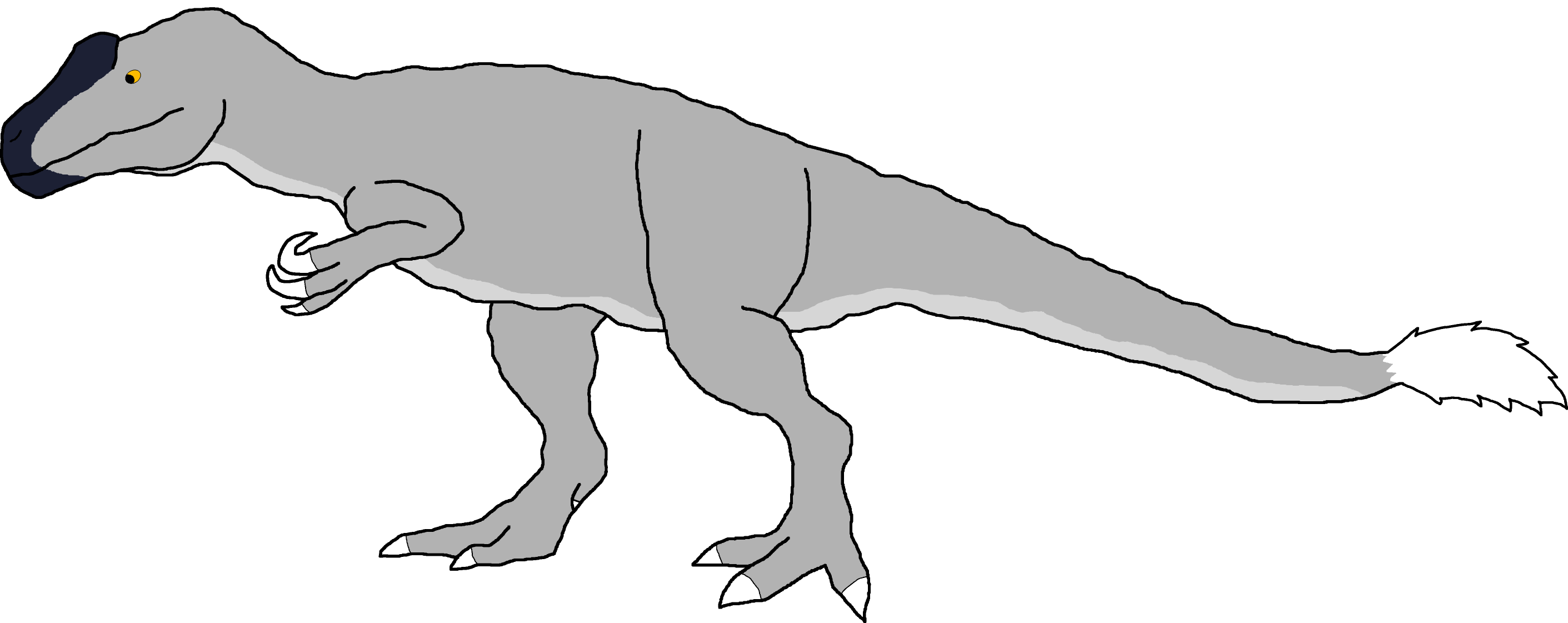 Albino Adult Female Allosaurus (Paleoverse + EOIverse) Blank Meme Template