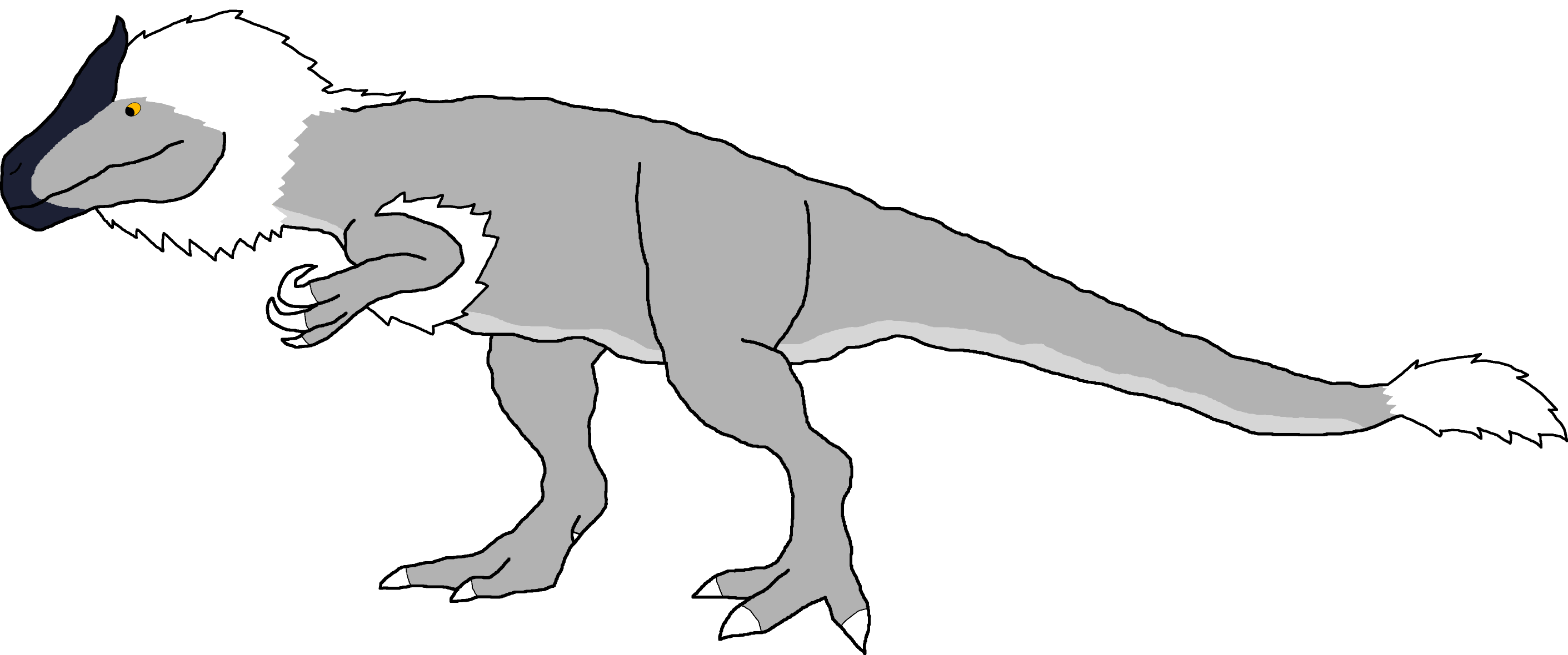 Albino Alpha Male Allosaurus (Paleoverse + EOIverse) Blank Meme Template