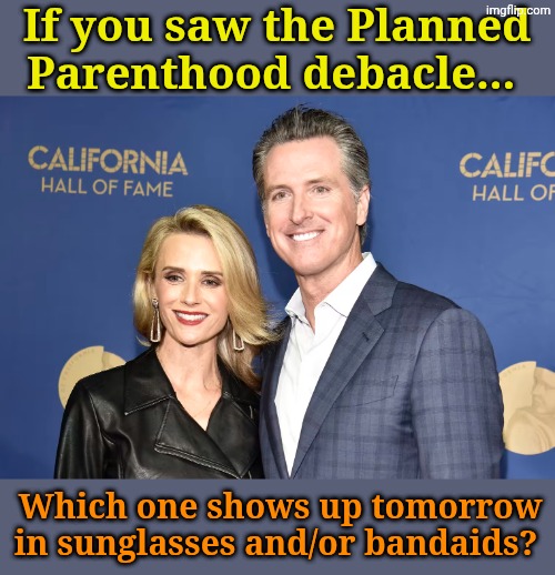 Je me suis pris une porte! | If you saw the Planned Parenthood debacle... Which one shows up tomorrow in sunglasses and/or bandaids? | made w/ Imgflip meme maker