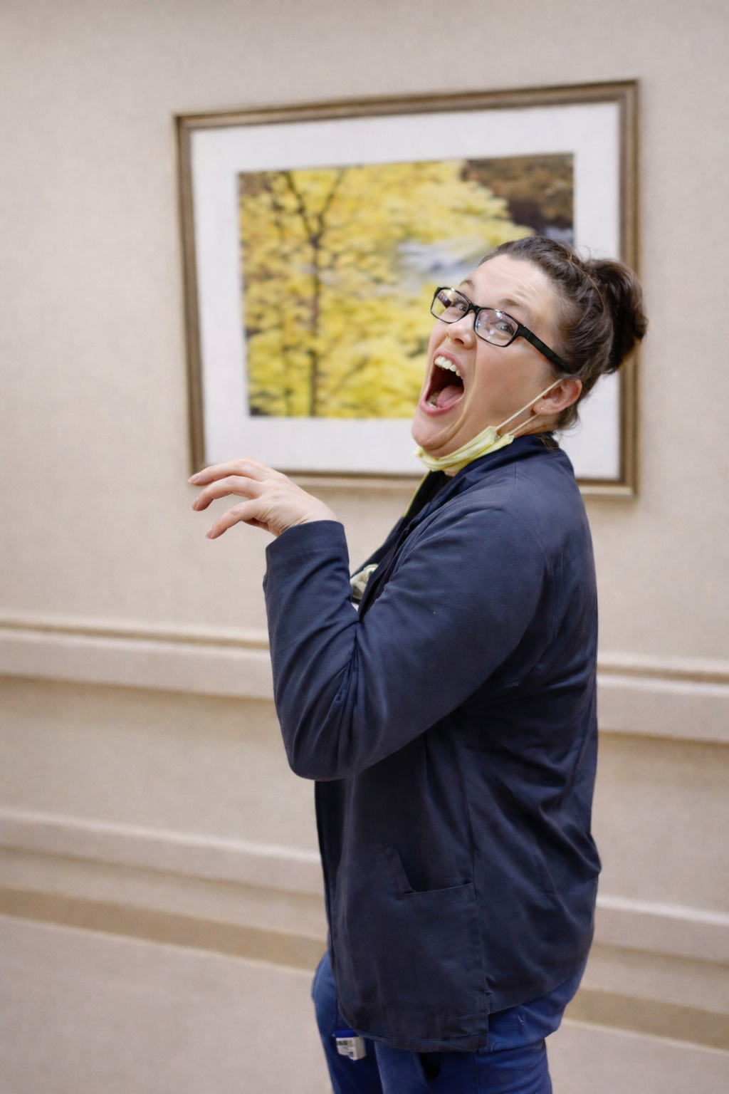 Surprise fright Blank Meme Template