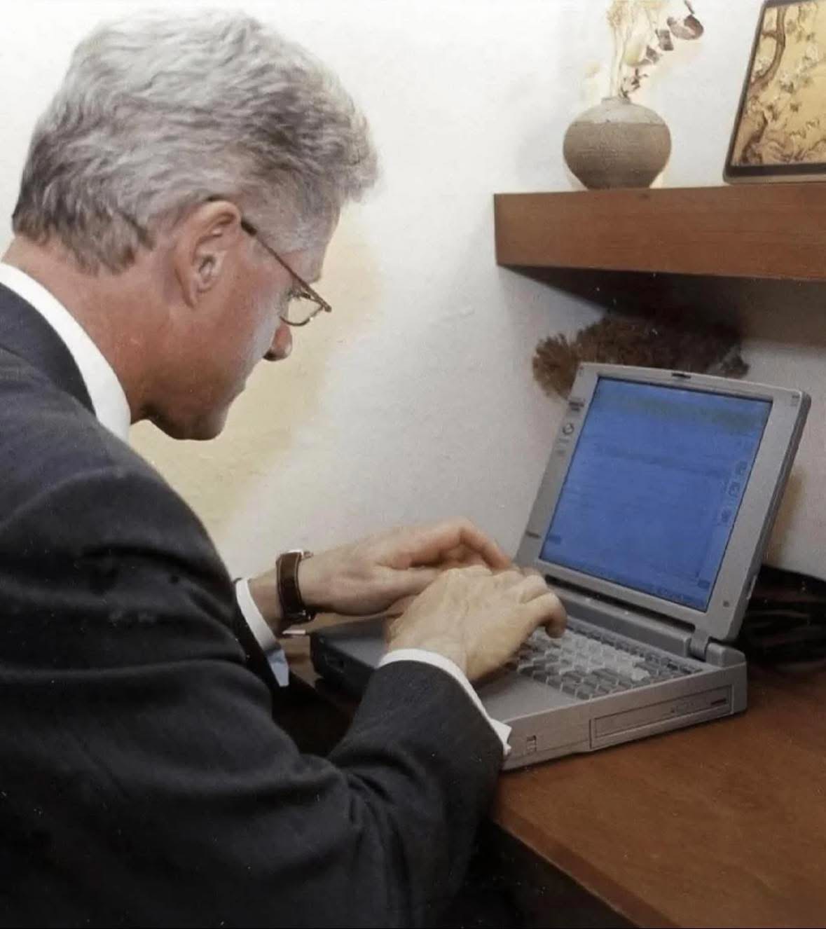 Bill Clinton Blank Meme Template