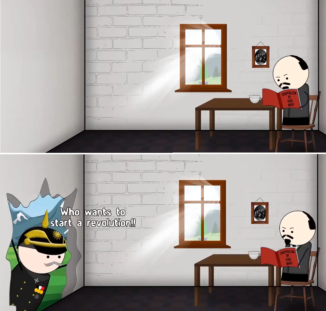 High Quality Who wants to start a revolution! Blank Meme Template