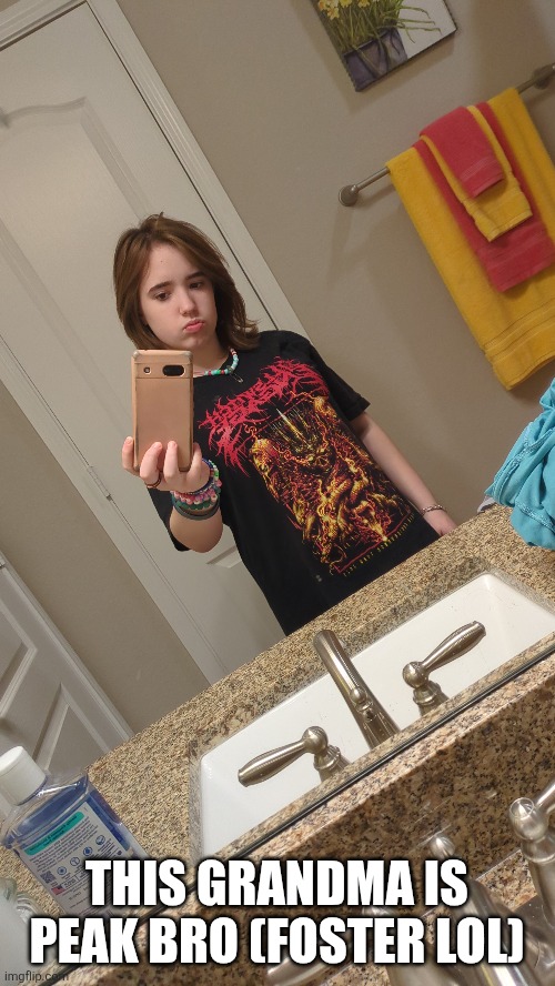 THIS GRANDMA IS PEAK BRO (FOSTER LOL) | made w/ Imgflip meme maker