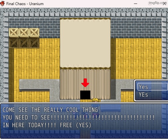 ominous tent | made w/ Imgflip meme maker