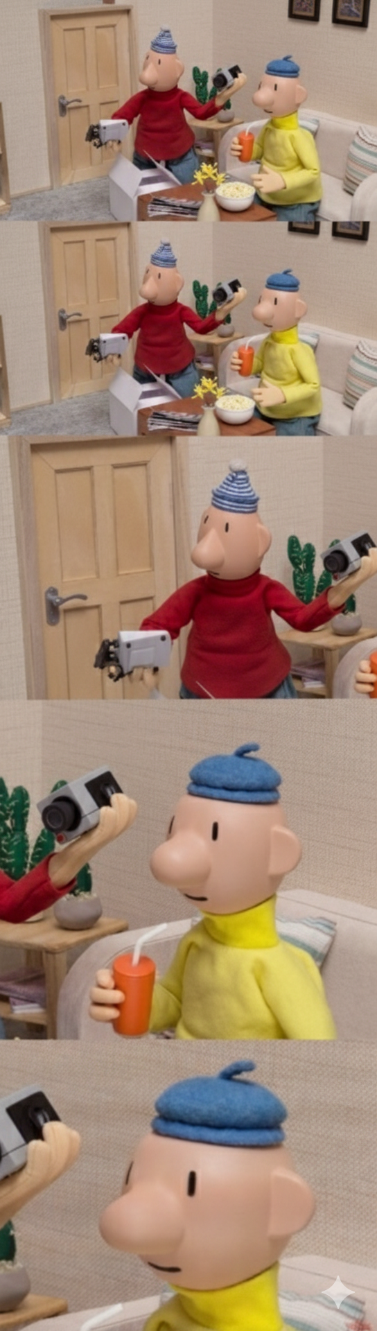 Sąsiedzi oczu oderwać nie można Blank Meme Template