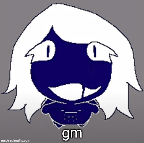gm | gm | image tagged in roulx kaard | made w/ Imgflip meme maker