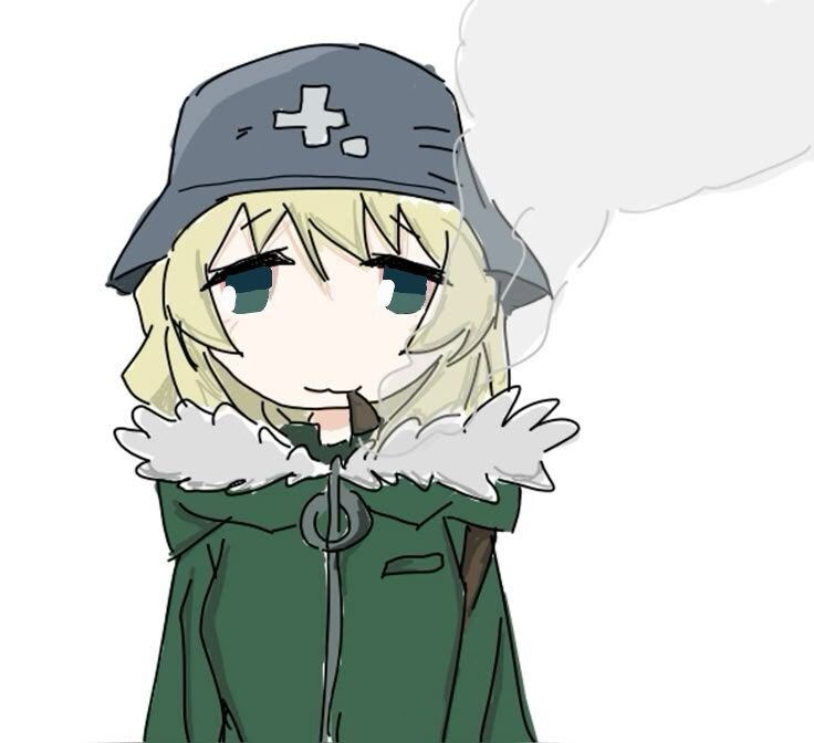 Yuuri smoking Blank Meme Template