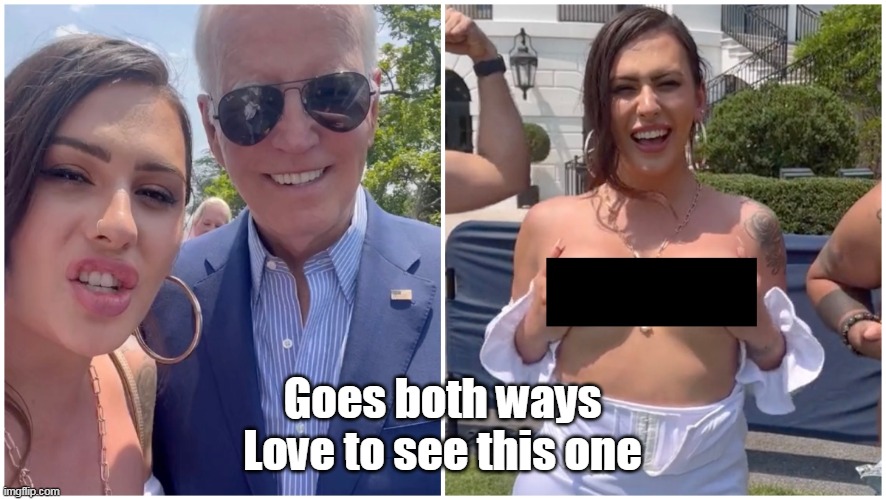 Goes both ways
Love to see this one | made w/ Imgflip meme maker