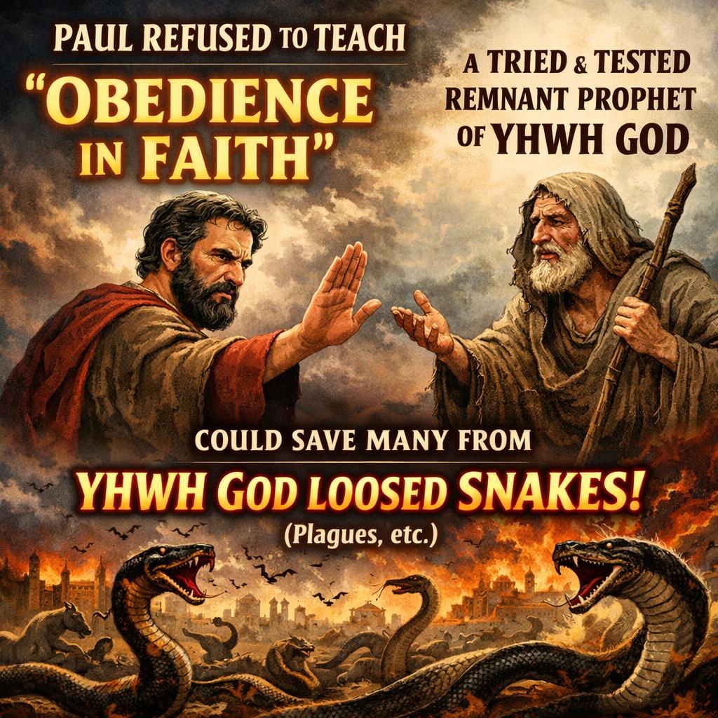 Paul REFUSED to teach (OBEDIENCE IN FAITH) to a TRIED & TESTED r Blank Meme Template
