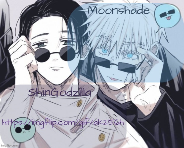 https://imgflip.com/gif/ak256h | https://imgflip.com/gif/ak256h | image tagged in moonshade and shingodzilla announcement template | made w/ Imgflip meme maker