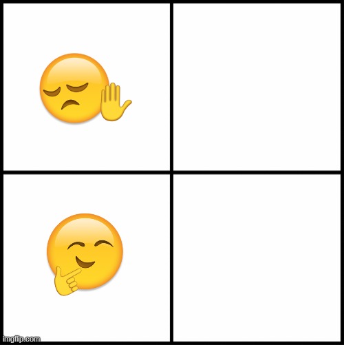 Emoji Drake Hotline Bling | image tagged in emoji drake hotline bling | made w/ Imgflip meme maker