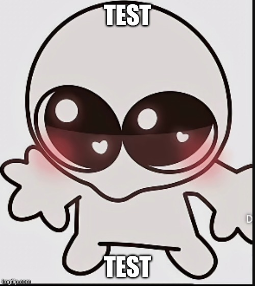 TEST; TEST | made w/ Imgflip meme maker