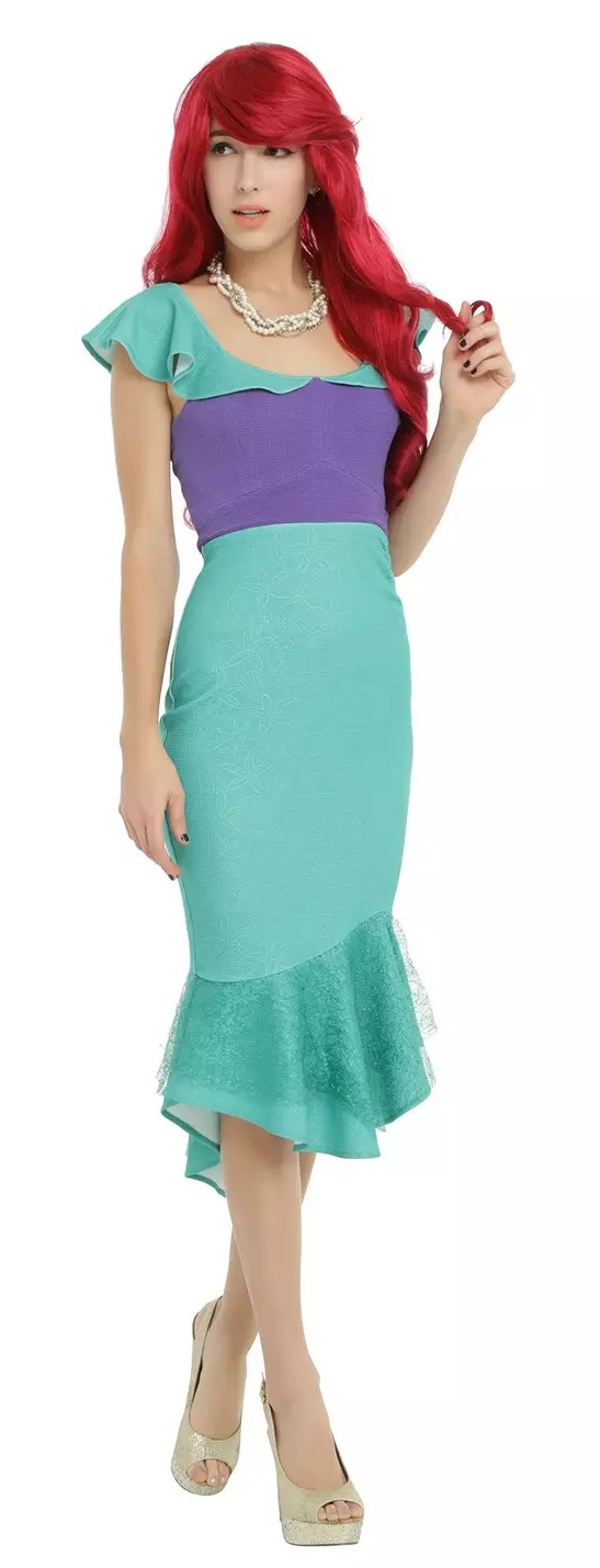 Princess Ariel Costume Blank Meme Template